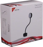 Настенный светильник светодиодный для чтения Reluce 86206-9.2-001MN LED5W BK (220V, выключатель)