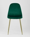 Стул Stool Group Валенсия велюр зеленый золотые ножки УТ000003334