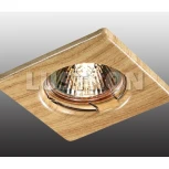 Встраиваемый точечный светильник Novotech Wood 369716