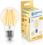 Лампа светодиодная Лон A60 20W 2700K Ambrella Bulbing 602013