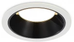 Встраиваемый светильник ST Luce ST755.438.07 Черный LED 1*7W (220V, круглые)