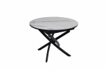 Стол Андромеда D100, Черный/Мрамор, Мир стульев