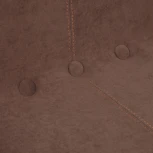 Кресло RIO флок/кож/зам , коричневый/бежевый, 6/36-34 Tetchair 14205