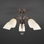 Потолочная люстра Eurosvet Ellene 30149/5 золото (220V)