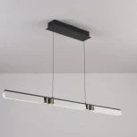 Подвесной светильник iLedex Vision 9309D-1200-2 WH+BK (220V, на проводе)