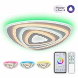 Потолочный светильник RGB Citilux Триест Смарт CL737A34E (LED, 220V, умный дом - Алиса, Маруся, Сири)