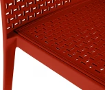 Стул уличный Bottega ОГОГО Обстановочка! (Пластик/Красный) арт.926896