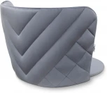 Стул барный Sheffilton SHT-ST36-3/S80 нейтральный серый/темный орех/черный