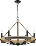 Подвесная большая люстра Wertmark Brenda WE586.06.023 (220V, на цепи, свеча)