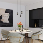 Светильник подвесной Novotech Aristo 359340 OVER черный LED 10W/3W 3000K 1090Лм 220V (на проводе, круглые)