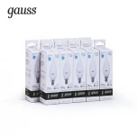 Лампочка светодиодная E14 6 Вт 450 lm 4100K нейтральное белое свечение Gauss Elementary 34126