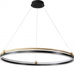 Подвесной светильник светодиодный с пультом Crystal Lux Fernando FERNANDO SP88W LED D1000 BLACK/GOLD