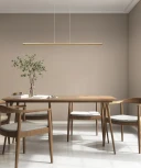 Подвесной линейный светодиодный светильник Mantra Lineal 8955 (220V, на тросе)