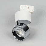 Трековый светильник SP-PLURIO-TRACK-4TR-R77-9W Warm3000 (WH-CHR, 36 deg, 230V) (Arlight, IP20 Металл) 038118 (LED)