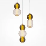 Подвесной светильник Maytoni Drop MOD273PL-L33G3K (LED, 220V, на проводе, шарики)