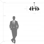 Потолочная люстра на штанге Lightstar Dumo 816081 (220V)