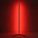 Угловой торшер RGB DeMarkt Ральф 675044701 (LED, 220V, пульт управления)