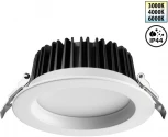 Светильник встраиваемый Novotech Drum 359414 белый с переключателем цв. температуры IP44 LED 15W 220V 3000К\4000К\6000К (круглые)