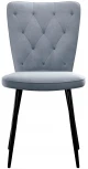 Стул 244 Z46 перламутр, ножки черные Dikline 00-00062874