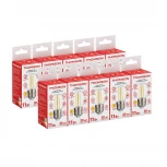 Лампочка светодиодная филаментная прозрачный шар E27 11W Thomson Globe TH-B2095