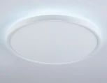 Потолочный светодиодный светильник круглый с подсветкой Ambrella Orbital Air FZ3005 (220V, круглые, IP44)