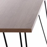 Стол STAR ЛДСП/металл, 110х70х75 см, сонома топ/черныеножки Tetchair 19241