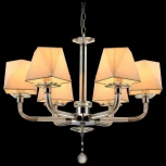 Подвесная люстра ILLUMICO IL6189-6P-27 CR (220V, на цепи)