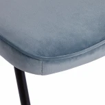 Стул SILVIA (mod. 0139124) Tetchair (Голубой,Черный).
