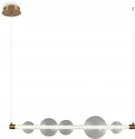 Подвесной светильник Freya Glaze FR5396PL-L11BS (LED, 220V, на тросе, шарики)