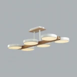 Потолочная люстра на штанге Lumion Plato 8030/108CL белый, дерево/металл, акрил LED 72W 3000-6000К 220V