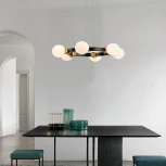 Подвесная люстра Flamb D57 ImperiumLoft Flamb01 (208629-26) (220V, на тросе, шар)