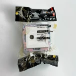 ТВ-розетка (белый) Stekker Катрин 49181