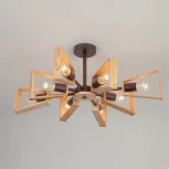 Потолочная люстра Eurosvet Klark 70056/8 черный (220V)