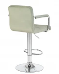 Стул барный KRUGER ARM (мятный велюр (MJ9-87))