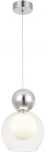 Подвесной светильник Crystal Lux MURCIA SP1.2 CHROME (220V, на проводе, шар)