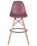 Стул барный DSW BAR (ножки светлый бук, цвет пыльная роза (NX-P-11))
