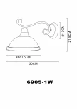 Бра Globo SASSARI 6905-1W
