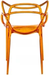Комплект из 2-х стульев Bradex Home Masters прозрачный оранжевый (FR 0866П)