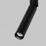 Трековый светильник однофазный 220V 6W Maytoni Focus T TR142-1-6W4K-B (LED, круглые)