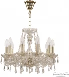 Подвесная люстра Bohemia 104 104/10/141 G (220V, подвески, на цепи, подсвечник, свеча)