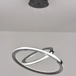 Подвесной светильник iLedex Vision 9225-8+5SD GR+BK (220V, на тросе)