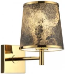 Бра Odeon Light Bergi 5064/1W античн.бронза/серо-беж./металл/натур.камен."шпон" E27 LED 1*10W (220V)