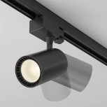 Трековый светильник Vuoro Trinity 3000K 10Вт 60° LED (трехфазный) Maytoni Technical TR029-3-10W3K-W-B (220V, круглые)