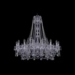 Подвесная люстра Bohemia 1411 1411/16/360/h-95/Ni