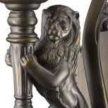 Настенный фонарь уличный Favourite Guards 1337-1WL (220V, животные, IP44)