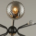 Потолочная люстра на штанге Reluce 04901-0.3-06 COFFEE+FGD (220V, шар)