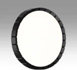 Настенно-потолочный светильник Sonex Atabi Black 7649/CL PALE SN пластик/белый/черный LED 30Вт 4000К D336 IP43 (220V, круглые)