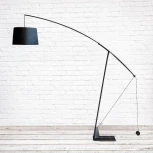 Торшер изогнутый для чтения Loft IT Fishrod LOFT5003-BL (220V)