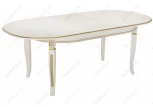 Стол Woodville Aviano молочный с патиной 438342