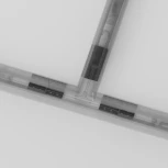 Прямой коннектор 1шт Gravity накладной черный (магнитный) Maytoni Technical TRA004C-21S (48V)